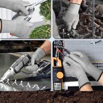 Cut Resistant Gloves Manufacturer - Custom Wholesale With HPPE PU Coated for Construction