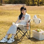 Outdoor Chair Manufacturer - Garden Sitting Recliner Fishing Oxford Fabric Camping Adults