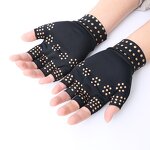 Compression Gloves Manufacturer - Half Finger Care Non-slip Rehabilitation Magnetic Therapy Arthritis