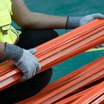 Cut Resistant Gloves Manufacturer - Custom Wholesale With HPPE PU Coated for Construction