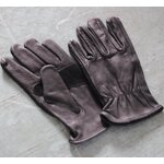 Leather Safety Gloves Manufacturer - Wholesale Black Cowhide for Camping Riding Driving