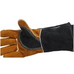 Welding Gloves Manufacturer - Wholesale Cow Split Leather Protective Hand for Fireplace BBQ