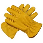 Work Gloves Manufacturer - Wholesale Cow Leather for Gardening Truck Driving Welding