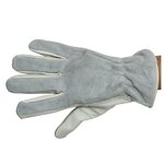 Leather Work Gloves Manufacturer - Wholesale White Rigger Safety for Construction Industry