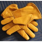 Leather Work Gloves Manufacturer - High Quality Cowhide Heavy Duty for Truck Garden Outdoor