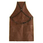 Welding Apron Manufacturer - High Quality Thick Cow Split Leather Anti-scald Flame Resistant