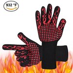 Oven Mitts Manufacturer - Customized Logo for Grill Extreme Heat Resistance 800 Degrees