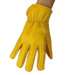 Work Gloves Manufacturer - Wholesale Cow Leather for Gardening Truck Driving Welding