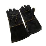 Welding Gloves Manufacturer - Wholesale Leather Black Cowhide Split Leather High Quality