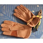 Leather Work Gloves Manufacturer - Wholesale Bulk Brown Grain Cowhide Working Glove