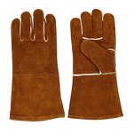 Welding Gloves Manufacturer - Wholesale Retro Brown Leather Tig Mig Cowhide Split Leather