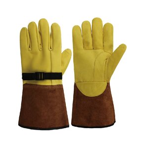 Electrical Protector Gloves Manufacturer - Leather Lineman for Use with Rubber Insulated