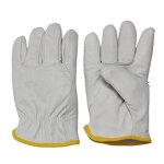 Winter Work Gloves Manufacturer - Cheap Goatskin Leather Warm Driving Construction Industrial