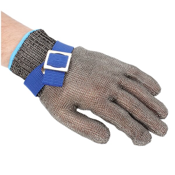 Stainless Steel Gloves Manufacturer - Level 5 Cut Resistant with Metal Steel Ring Handing
