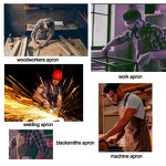 Welding Apron Manufacturer - Customized Logo Cow Leather Anti-scald Flame Resistant 45x31"