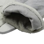 Leather Work Gloves Manufacturer - Wholesale White Rigger Safety for Construction Industry