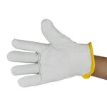 Winter Work Gloves Manufacturer - Cheap Goatskin Leather Warm Driving Construction Industrial