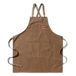 Canvas Work Aprons Manufacturer - Custom BBQ Kitchen Cooking Heavy Duty Woodworking Gardening