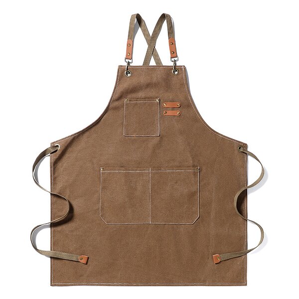 Canvas Work Aprons Manufacturer - Custom BBQ Kitchen Cooking Heavy Duty Woodworking Gardening