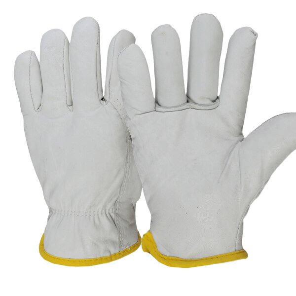 Winter Work Gloves Manufacturer - Cheap Goatskin Leather Warm Driving Construction Industrial