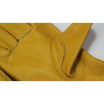 Leather Work Gloves Manufacturer - Wholesale Black Grain Cowhide Working Glove