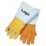 Welding Gloves Manufacturer - Customized Logo/Color Premium Leather Stick Mig 14" Length