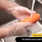 TPE Gloves Factory - High Quality Wholesale Powder Free Transparent Food