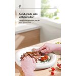 Vinyl Glovees Factory - 12 Inch Food Grade White Blue Disposable Powder Free