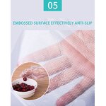 PE Gloves Manufacturer - Plastic HDPE Disposable Food Handling Box Transparent