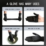 Latex Gloves Manufacturer - Kangbang Black Wholesale Tattoo Makeup Powder Free