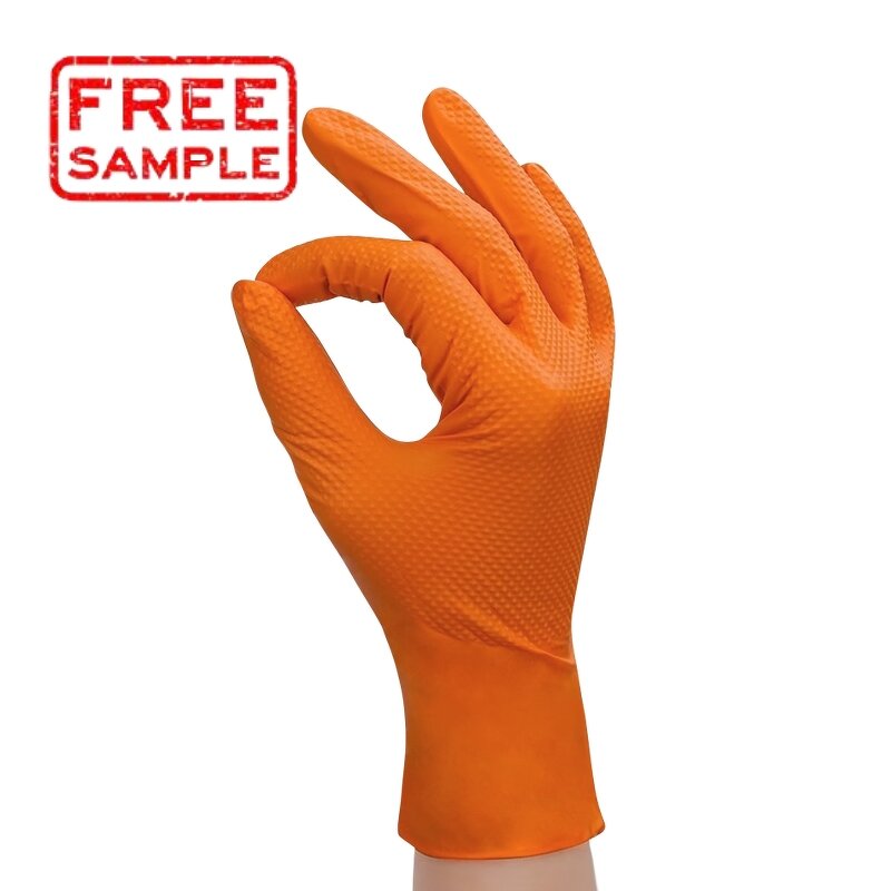 Nitrile Gloves Manufacturer - Black Diamond Heavy Duty Mechanic Safe Work