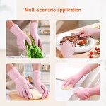 Vinyl Glovees Factory - 12 Inch Food Grade White Blue Disposable Powder Free