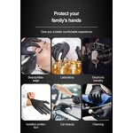 Nitrile Gloves Manufacturer - Disposable 3-4mil Beauty Salon Tattoo Kitchen