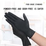 Latex Gloves Manufacturer - Kangbang Black Wholesale Tattoo Makeup Powder Free