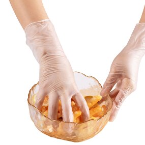 PVC Gloves Manufacturer - China Factory Vinyl Boxing Clear Blue Disposable