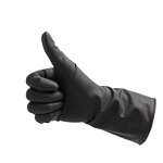 Latex Gloves Manufacturer - Children Adults Black with Textured Fingertips