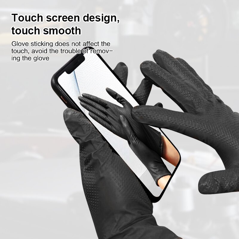 Nitrile Gloves Manufacturer - Auto Sliding Waterproof Oil Resistant Latex Free