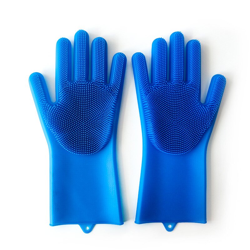 Dish Washing Mitten Manufacturer - Hot Selling Silicone with Wash Scrubber