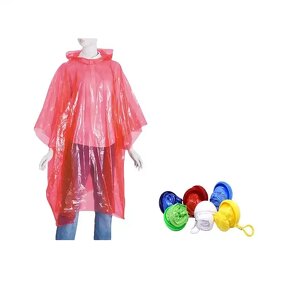 Rain Poncho Factory - High Quality Durable Portable Pe One Set Adult Style