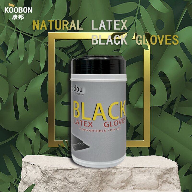 Hair Coloring Gloves Manufacturer - 50pcs Black Reusable Professional Washable