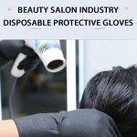 Latex Gloves Factory - New Thickened Hot Dyed Baked Oil Rubber Hairdressing