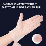 TPE Gloves Manufacturer - Cheap High Quality Food Grade Elastic Waterproof Clear