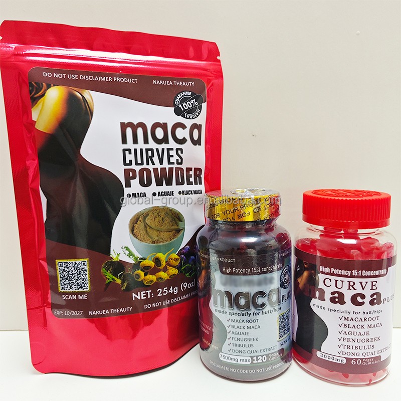 Maca Root Capsules Factory - OEM Ultimate Curves Extract
