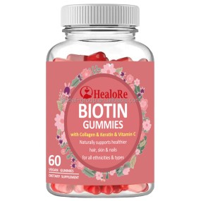 Hair Gummies Manufacturer - OEM Biotin Vitamin Supplement
