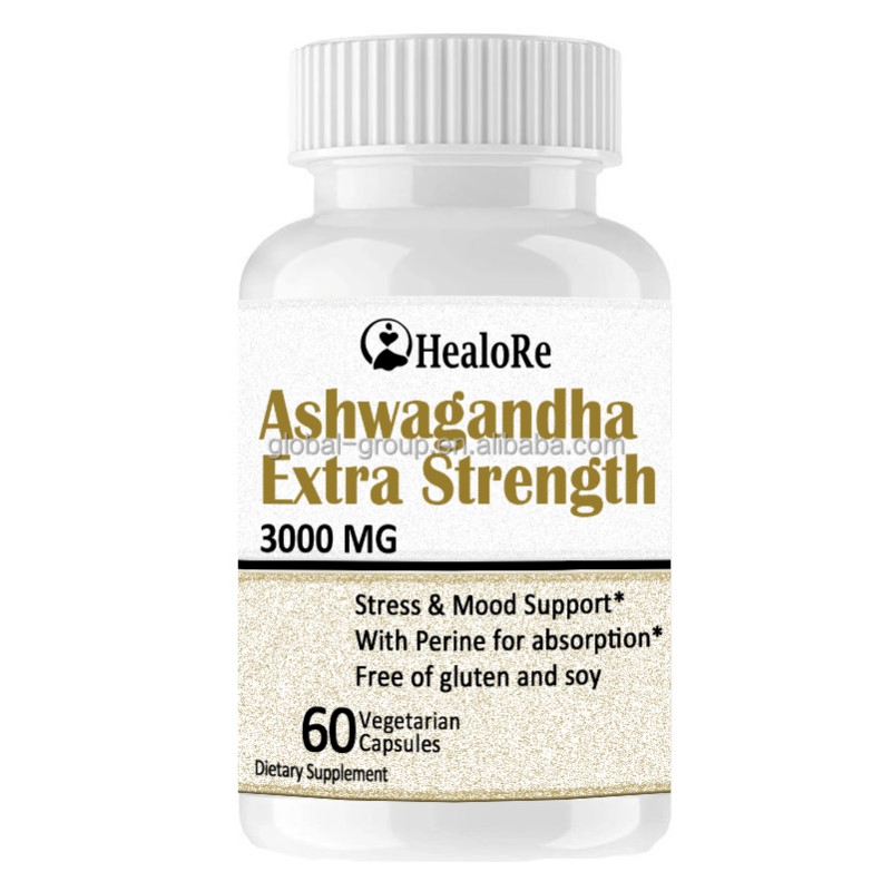 Ashwagandha Capsules Manufacturer - OEM Stress Mood Support