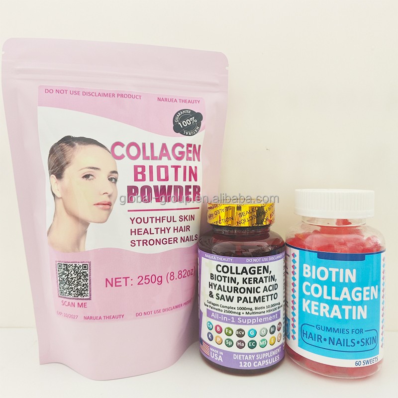 Collagen Gummies Manufacturer - OEM Bear Biotin Formula
