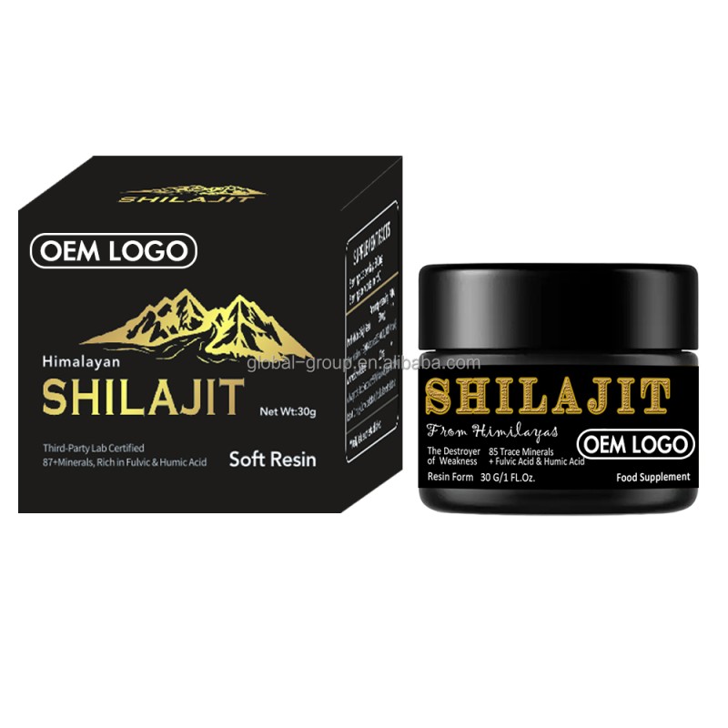 Shilajit Resin Manufacturer - OEM Siberian Gel Supplement