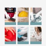 Disposable Nitrile Gloves Manufacturer - ANBOSON 12inch Protective Cooking Household Rubber