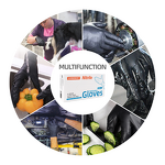 Disposable Nitrile Gloves Manufacturer - Kitchen Work Safety Wholesale Black Nitrile for Cooking