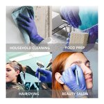 Disposable Nitrile Gloves Manufacturer - 5mil Purple Powder Free Food Safe Waterproof Durable